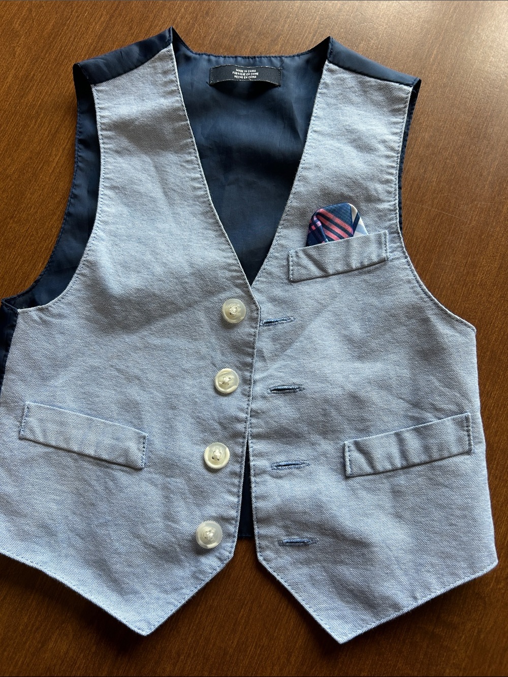 Nautica Navy Blue Lined Vest size 2T great gently used condition